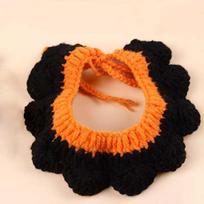 Breathable Halloween Pets Costumes Pumpkin Clothes Halloween Cat Headgear Tie Fashionable Cat Woven Hat Bib For Dog Rabbit