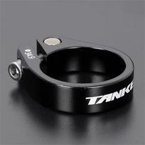 Seat Post Clamp 28.6/31.8/34.9mm Seat Tube Clip Seat Tube Clamp Seat Post Clip Bike Seatpost Clamp black-34.9mm