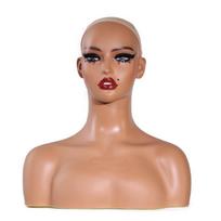 Competitively Price Head Mannequin Easy-clean Customizable Manichino Decorative Sturdy Practical Head Human Model for Clothing Standard