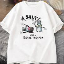 Salt Shaker With Deadly Weapon T-shirt S