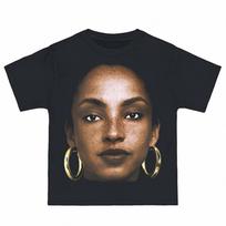 Rare Sade Adu Face Shirt Collection Singer Unisex WS542 L brown