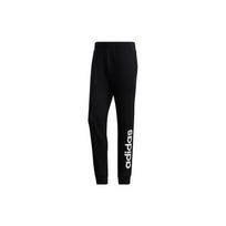 Adidas Neo Knitted Sweatpants Men's Black Moderate Cuffed Pants GJ8923 XL