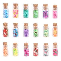 1:12 Diy Doll House Accessories Dollhouse Fruit Pieces, Mini Glass Bottles Micro Landscape Ornament Toys