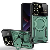 Magsafe Armor Case For Xiaomi POCO F7 Ultra F7 F6 Pro Poco M6 Pro M5S 4G Wireless Charge Shockproof Magnetic Ring Cover Funda Poco F6 Pro