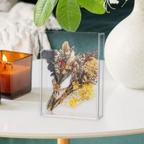 Shadow Box Frame Display Case Award Bouquet Wall Decor Table Decoration Ticket Wooden Deep Photos S black