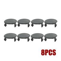 8x Door Grab Handle Screw Caps Cover Plug For Mitsubishi PAJERO SHOGUN 1990-2000 gray