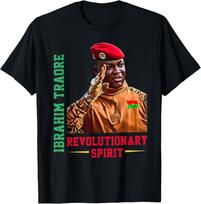 Burkina Faso- Ibrahim Traoré / Thomas Sankara African President Tee T-Shirt S