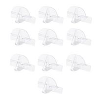 10Pcs Wall Mounted Eyeglasses Organizers Spectacles Storage Rack Glasses Display Holder Sunglass Stand Home Decoration 1
