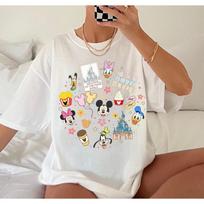 Summer Disney Dream World Park Graph Tshirt Mens Fashion Cotton Quality Casual Loose Short Sleeve Classic Unisex S