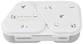 OSK Panda Bento Onigiri Lunch Made in Microwave with Suitable for Onigirazu ball Stylish and for and (OSK) Box, Case, 465ml, Japan, Safe, Mold,