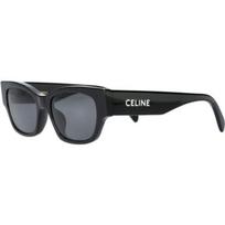 [Celine] CL40197U 01A Logo Monochrome 01 Sunglasses Black Black U (single item)