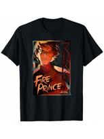 The Last Airbender Zuko Fire Prince Portrait T-Shirt S įvairiaspalvis