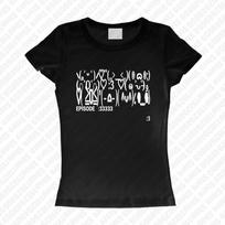 Y2k Clothes Aesthetic Black Cute SymbolPrint fairy trashy Graphic Tee Harajuku Streetwear Slim Top Crop Top Baby Tee Y2k Clothes S