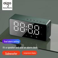 aigo T28 Portable Bluetooth Speaker with Smart Clock (CN version)