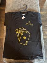 Vintage NOS T’s USA Sands Casino Las Vegas Glitter Poker T-Shirt Men L Distress Unisex T-Shirt XXXXL