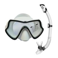 Snorkeling Set with Full Dry and Folding for Adults Underwater Diving Swimming One Size