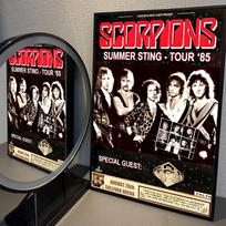 S-ScoRpiOns Band Album Self-adhesive Art Poster Retro Kraft Paper Sticker DIY Room Bar Cafe Stickers Wall Painting 10x15cm No Frame