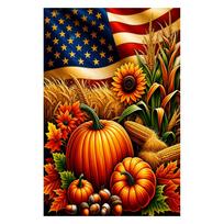 Halloween Garden Flag, 1218 Inches Double Sided, Outdoor Bunting Decor for Yard One Size