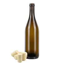 BURGUNDIJOS 750 ml butelis 0,75 l vynui su kamščiu