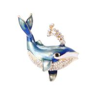 Unisex Creative Alloy Brooch Pin, Fashionable Corsage Accessory one size