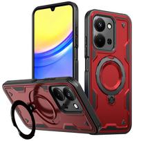 For Xiaomi Redmi 15C Case Redmi 15C 4G Cover Redmi 15C Phone Case New Armor Magnetic Case Wireless Charge stand Shockproof Cover Redmi 15C 5G (171mm)
