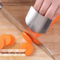 Stainless Steel Finger Guard for Safe Vegetable and Meat Cutting OPP bag packaging