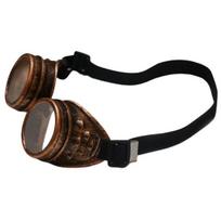 „Steampunk“ retro stiliaus akiniai, puošnūs, įbrėžimams UV atsparūs vintažiniai šaunūs Helovino akiniai, skirti „Halloween Cosplay“