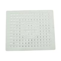 Kitchen Insulation Mat Non Slip Rubber Mat Tableware Protector Pad White rectangle white