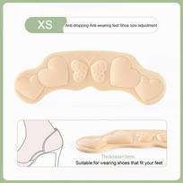 Anti Slip Heel Cushions Non-Slip Shoe Backs Inserts High Heels Heel Stickers Sandals Heel Protector for Women Men Pads Foot Care