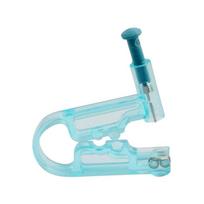 Healthy Safety Asepsis Disposable Nose Ear Studs Piercing Gun Piercer Tool blue