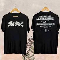 Skrillex DJ An Evening At Red Rocks  Short Sleeve T Shirt Size S-5XL TT1043 Unisex T-Shirt XXL