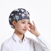 Adjustable Catering Chef Hat Dustproof Breathable Work Hat Oil and Soot Resistant Waiter Work Caps Restaurant Canteen Bakery