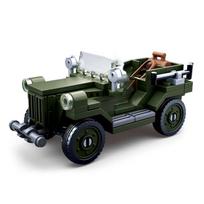 Sluban Normandy Landings Ww2 Military Vehicle Bunker Artillery Building Blocks Germany UK US World War I Ii Army Tank Plane Sets