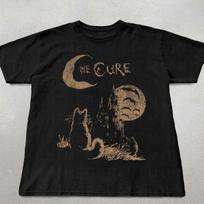 The Cure Cat Tee, 90s Alt Indie Rock, Unisex Shirt Cat Lover Gifts, The Cure Fan Gifts, Band Tee, The Cure Graphic Tee Men Tee S