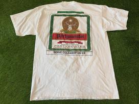 Vintage 90s Jagermeister Parody Partymeister Florida Shirt All Sport Tag Size XL Unisex T-Shirt XXL gray