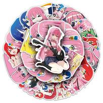 10/30/50pcs BOCCHI THE ROCK! Anime Stickers Music Girl Gotoh Hitori Sticker DIY Suitcase Laptop Notebook Cute Cartoon Decals Toy
