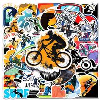 10/30/50pcs Cartoon Extreme Sports Stickers Bungee Jumping Rock Climbing Sticker Skateboard Phone Helmet Car Cool Graffiti Decal