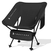 Outdoor Camping Folding Hiking Mountaineering Chair, Chair, Chair, Chair, Compact, Ultralight, [YMB STORE] (Black)