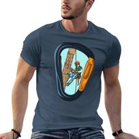 Vintage Arborist Carabiner Art Tshirt T Shirts For Unisex Pack White Funny T Shirts Cotton Unisex T Shirt Cotton 100 Tshirt S