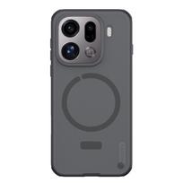 Nillkin Dėl OPPO Find X9 Pro Find X9 Magnetinis Super Matinis Shield Pro Telefono dėklas Atsparus pirštų atspaudams Smūgiams atsparus galinis dangtelis OPPO Find X9 Pro skaidri juoda spalva