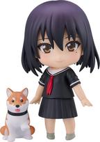 Nendoroid Shiba Inu and His Owner Haru at the End of the World Plastic Painted Movable Figure & - Non-scale
