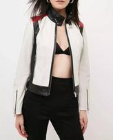 AL KHALID Stylish Real Soft Lambskin Leather Motorcycle Style Women's Jacket Biker XS