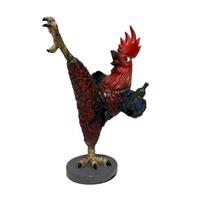 A Stylish Drunken Kung Fu Rooster Resin Figment For The Living Room Entrance Decoration, A Realistic Resin Sculpture Of A Big Rooster One Size
