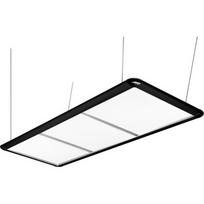 Biliardo stalo šviestuvas LED Flat, juodas, 195 x 70 x 6,5 cm