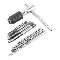Multifunctional 9pcs T Handle Tap Wrench set Automotive Repair Tap set Upgrades designs  for Thread Repair & Creation 1