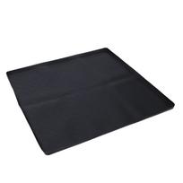 Šaldytuvo silikoninis kilimėlis neslystantis nepralaidus skysčiui Šaldytuvo lašų padėklas su paaukštinimu skalbimo mašinoms naminių gyvūnėlių dubenėliams indaplovėms black