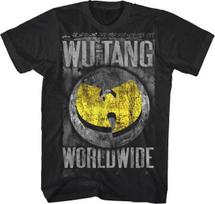 WUTANG CLAN - Worldwide - T Shirt Mens Womens Tees Top S,M,L,XL,2XL Brand New Official Merchandise 4XL