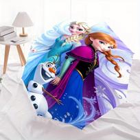 Disney Elsa, Anna Themed automatic opening and closing folding umbrella, portable - durable, 8-rib umbrella frame, very suitable for busines