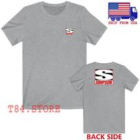Simpson Racing Men's Gray Size S-5XL S