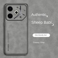 Plain leather comfortable suede case For Tecno Pova 6 Neo TECNO POVA 6 Pro Pova6 Soft Lens protect Cover Tecno Pova 6